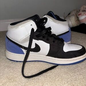 Dark Blue Jordan 1s
